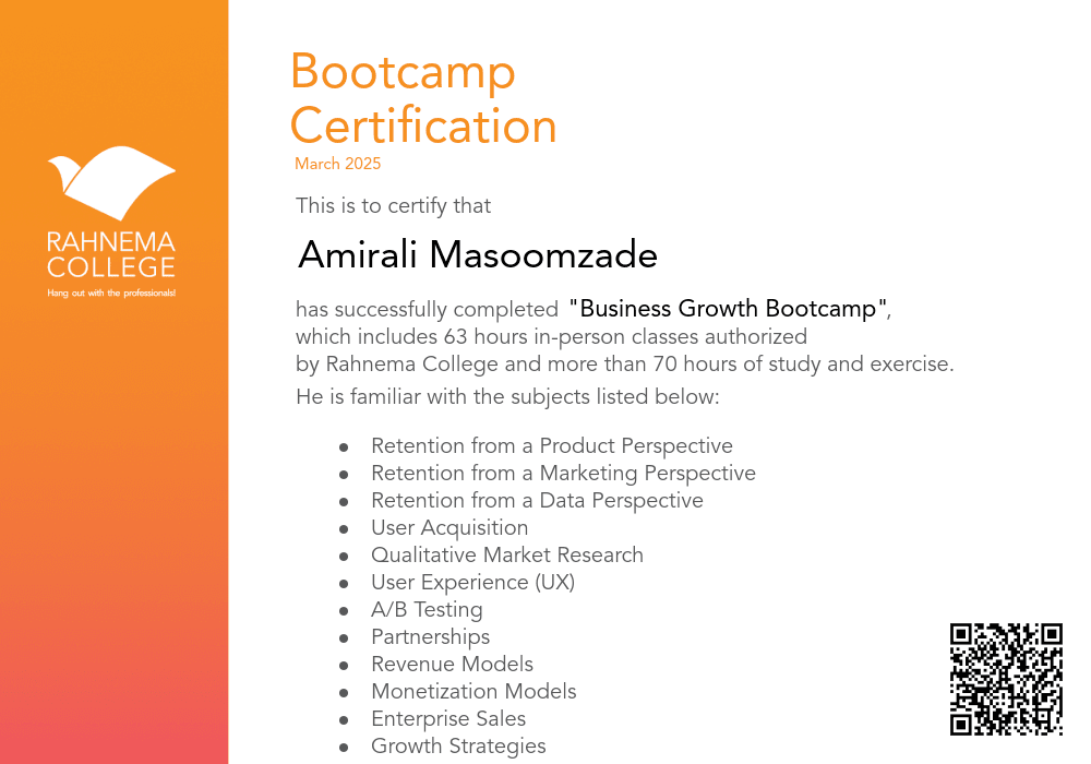 Business Growth Bootcamp-completion-certificate