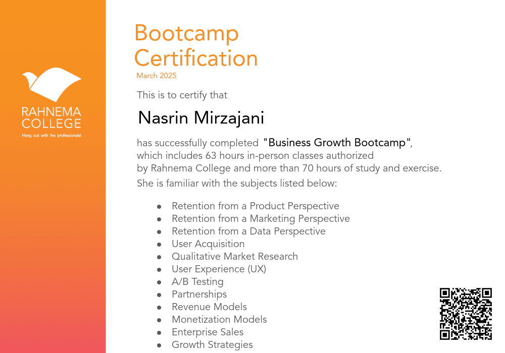 Business Growth Bootcamp-completion-certificate
