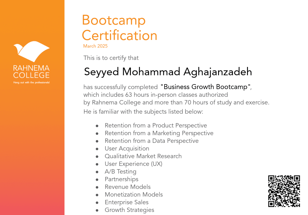 Business Growth Bootcamp-completion-certificate