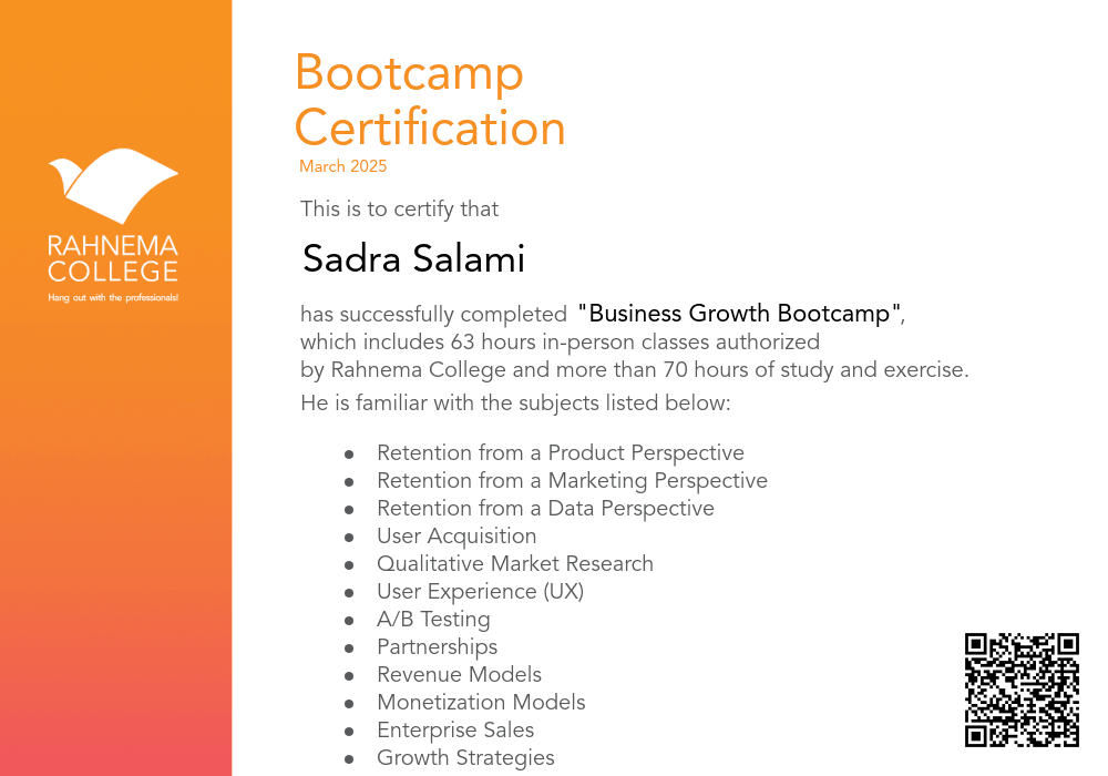 Business Growth Bootcamp-completion-certificate