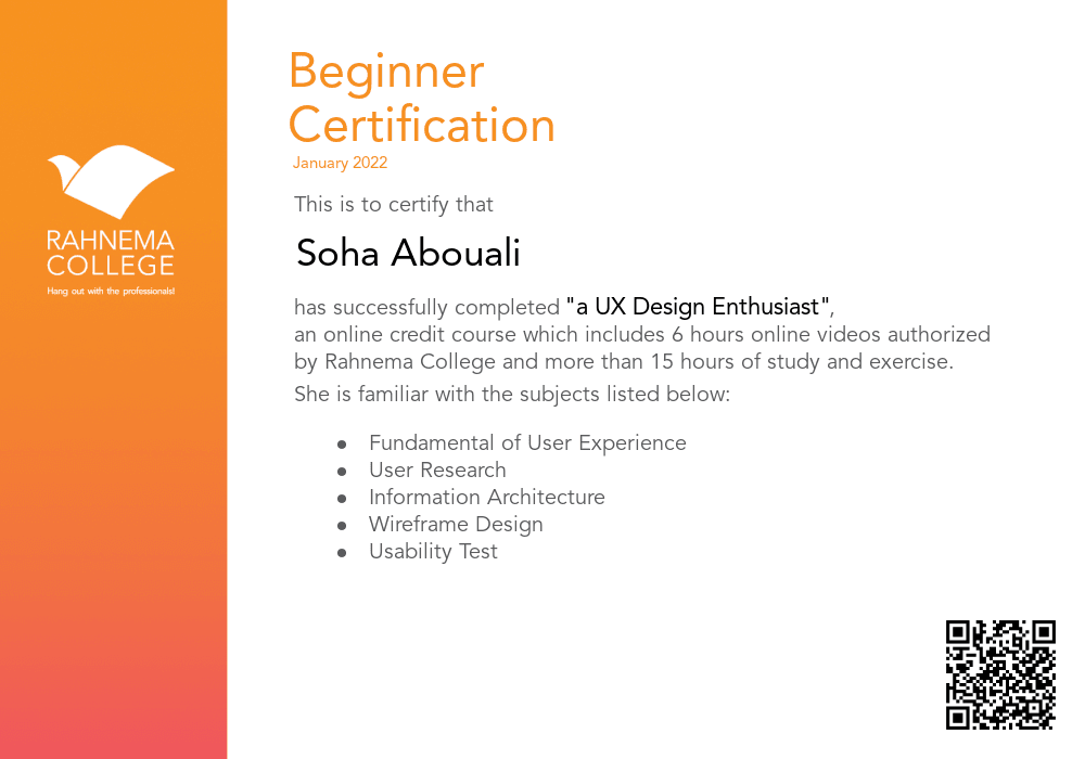 Fundamental User Experience Design-completion-certificate