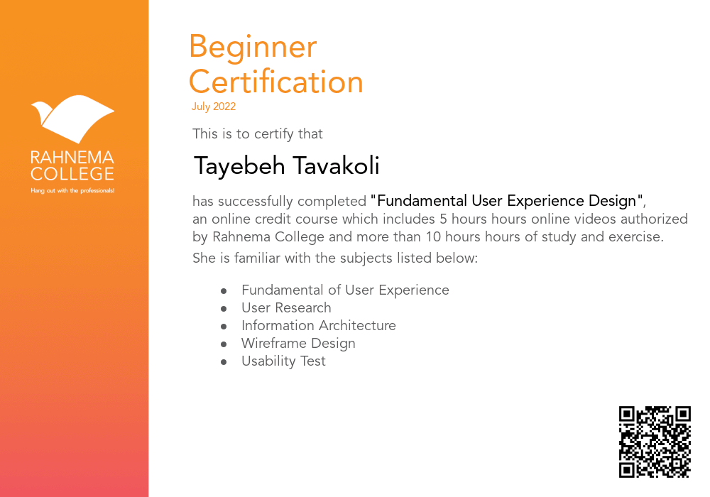 Fundamental User Experience Design-completion-certificate
