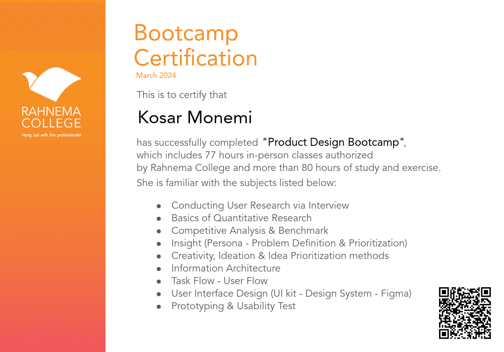 Product Design Bootcamp-completion-certificate
