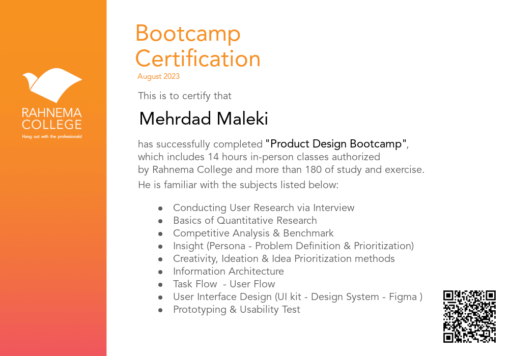 Product Design Bootcamp-completion-certificate