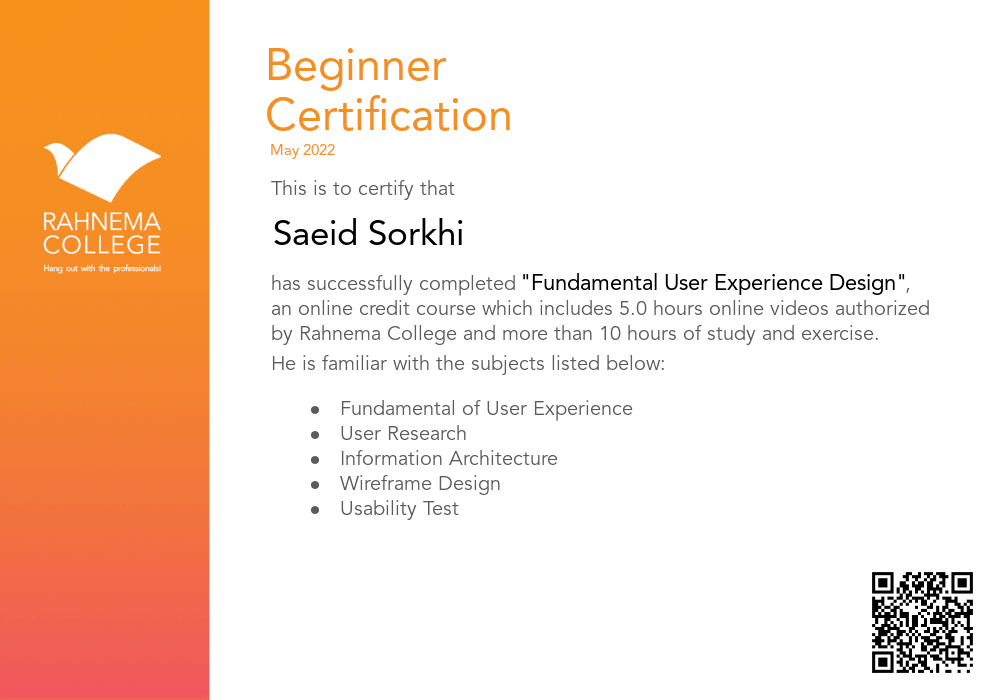 Fundamental User Experience Design-completion-certificate