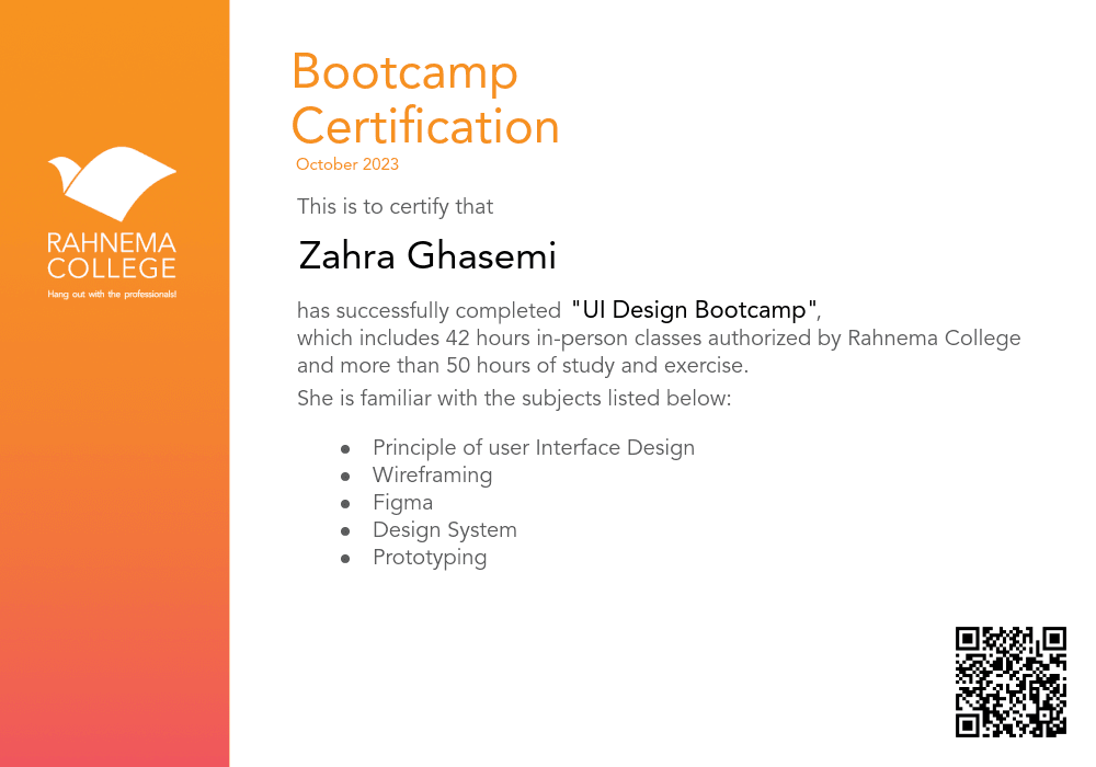 UI Design Bootcamp-completion-certificate