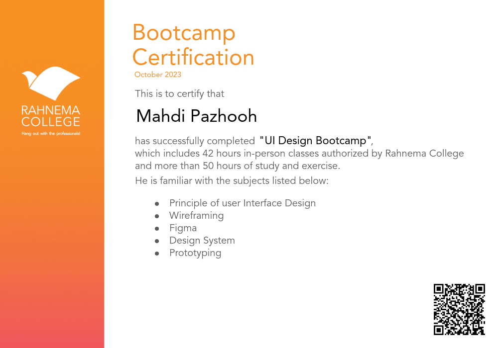 UI Design Bootcamp-completion-certificate
