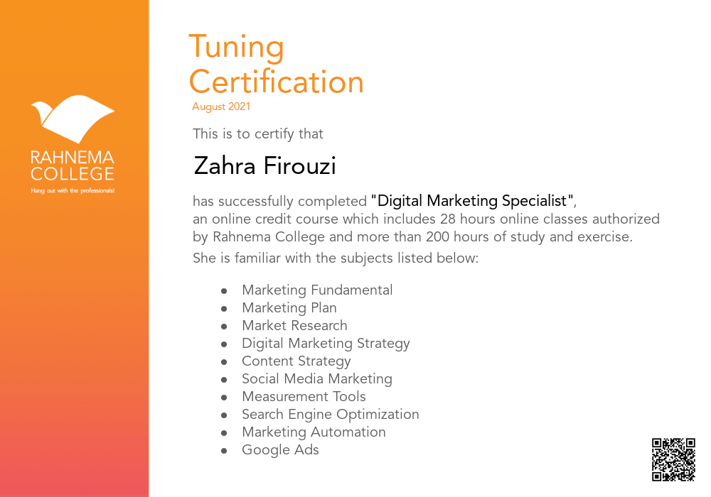 Digital Marketing Bootcamp-completion-certificate