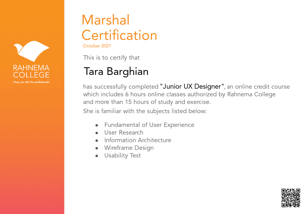 Fundamental User Experience Design-completion-certificate
