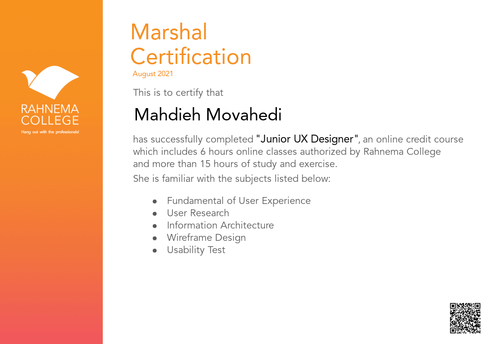 Fundamental User Experience Design-completion-certificate