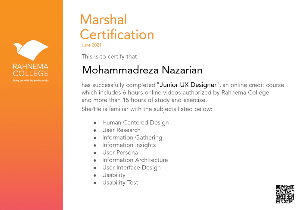Fundamental User Experience Design-completion-certificate