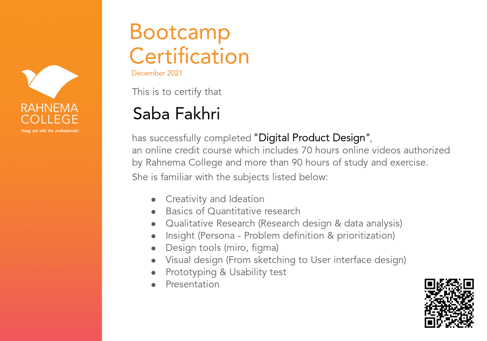 Product Design Bootcamp-completion-certificate