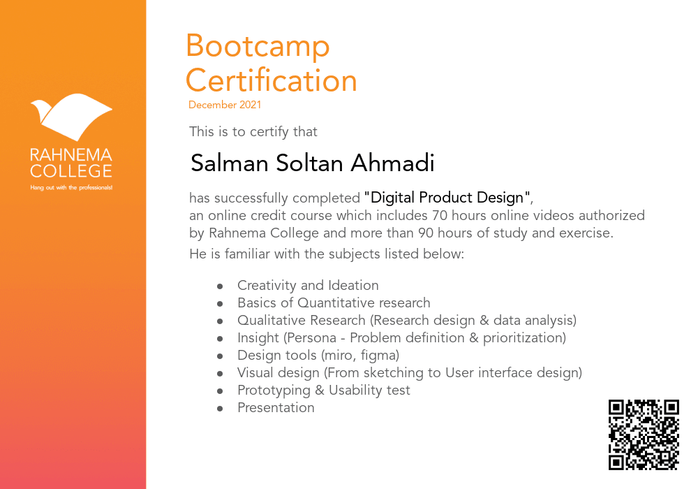 Product Design Bootcamp-completion-certificate